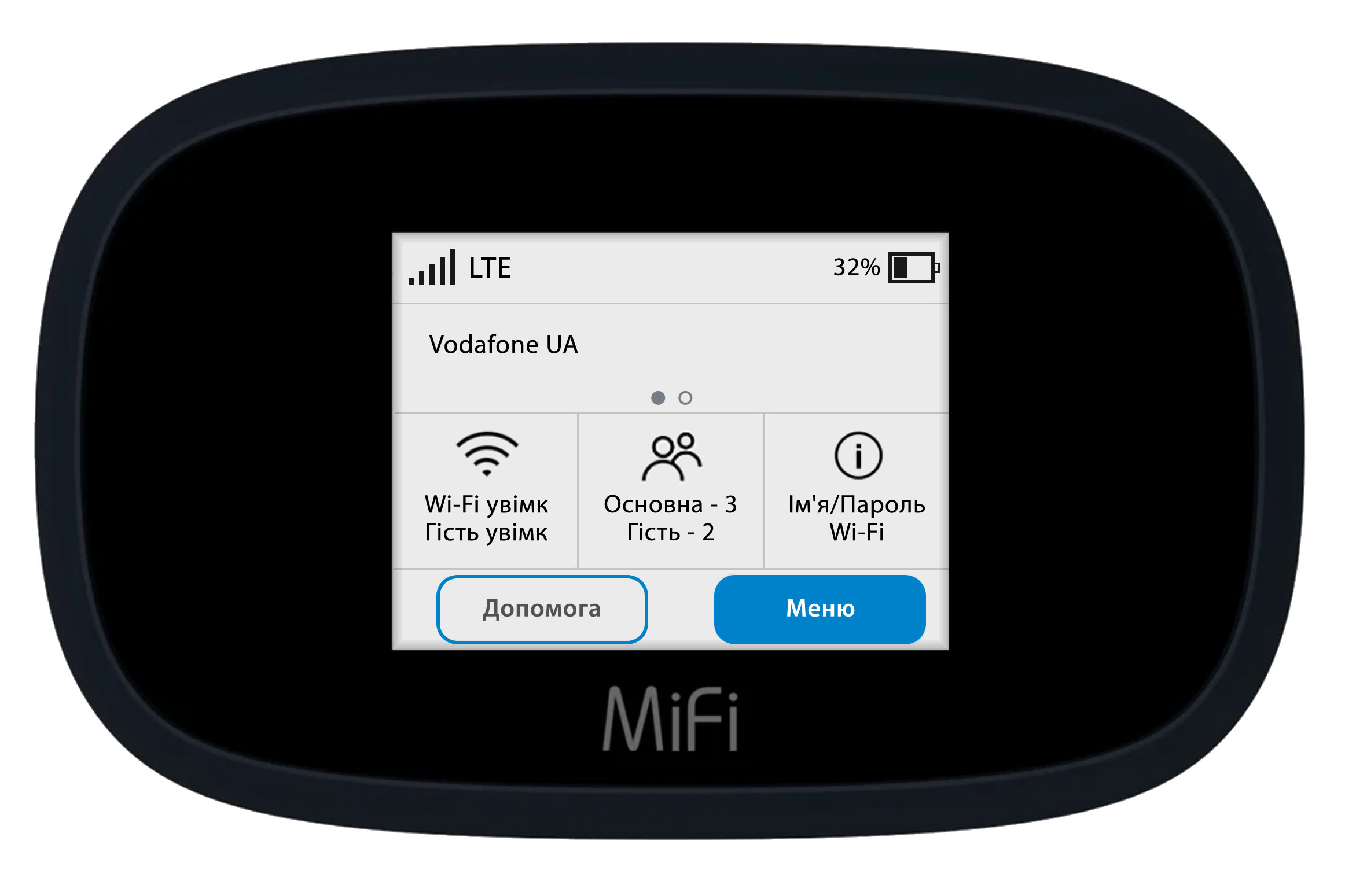 Головний екран сенсорного дисплея Inseego (Novatel) 8000 (8800L)